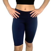 Bermuda Feminina Justa Cós Lisa Suplex Pp ao Plus Size