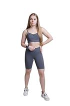 Bermuda Feminina Legging Fitness Academia Short Ciclista Treino Básico Com Bolso Bermuda Feminina Legging Fitness Academia Short Ciclista Treino Básico Com Bolso