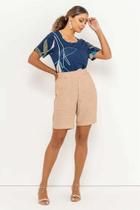 Bermuda Feminina Linhão Mirasul - Conforto e Estilo Bermuda Feminina Linhão Mirasul - Conforto e Estilo