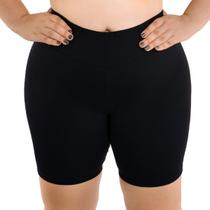 Bermuda Feminina Plus Size Fitness Selene