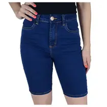 Bermuda Feminina Recuzza Jeans Basic - 10933 Bermuda Feminina Recuzza Jeans Basic - 10933