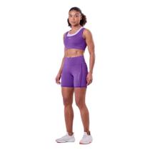 Bermuda Feminina Running Bolso 15Cm Authen Signature Samba Bermuda Feminina Running Bolso 15Cm Authen Signature Samba