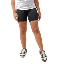 Bermuda Feminina Short Legging Suplex Treino Academia