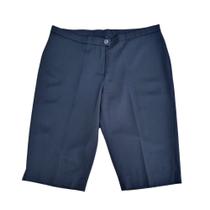 Bermuda Feminina Social Two Way Corte Alfaiataria Plus Size Givy