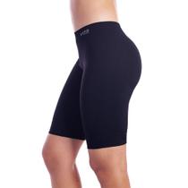 Bermuda Feminina térmica com Alta Compressão - Shorts com fio Emana Lupo