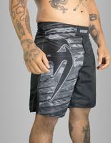 Bermuda Fightshort MMA Giant Classic Impact Gray Venum Cor:Preto+CinzaTamanho:GGênero:Masculino