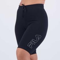 Bermuda Fila Biker Basic Outline Feminino Preto