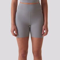 Bermuda Fila Life Ribbed Feminina Cinza Bermuda Fila Life Ribbed Feminina Cinza