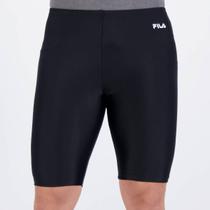 Bermuda Fila Perform Swin Preta Bermuda Fila Perform Swin Preta