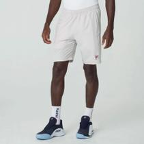 Bermuda Fila Player FBox II Branca - Ideal para Tênis e Padal, Bolso-Toalha Bermuda Fila Player FBox II Branca - Ideal para Tênis e Padal, Bolso-Toalha