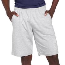 Bermuda Fila Practical Logo Outline Masculina - Cinza