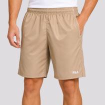 Bermuda Fila Train II 8 Bege e Branco Bermuda Fila Train II 8 Bege e Branco