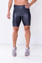 Bermuda fitness chumbo com brilho shine Bermuda fitness chumbo com brilho shine