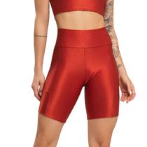 Bermuda Fitness Com Bolso Esmeralda Bella Fiore Cós Alto Roupa De Academia Treino Musculação Tamanho:MCor:VermelhoGêne Bermuda Fitness Com Bolso Esmeralda Bella Fiore Cós Alto Roupa De Academia Treino Musculação Tamanho:MCor:VermelhoGêne