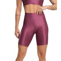 Bermuda Fitness Com Bolso Esmeralda Vekyo Cós Alto Roupa De Academia Treino Feminina Musculação Tamanho:PCor:VioletaGê Bermuda Fitness Com Bolso Esmeralda Vekyo Cós Alto Roupa De Academia Treino Feminina Musculação Tamanho:PCor:VioletaGê