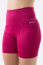 Bermuda Fitness Feminina HUPI Diversit Cereja Bermuda Fitness Feminina HUPI Diversit Cereja