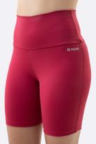 Bermuda Fitness Feminina HUPI Eclipse Bordô Bermuda Fitness Feminina HUPI Eclipse Bordô