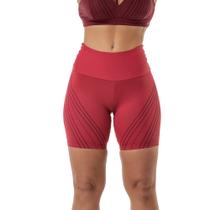 Bermuda Fitness Fit Feminina Com Estampa Para Academia Corrida Dança Modelo Levanta Bumbum