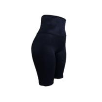 Bermuda Fitness Modeladora Suplex De Poliamida - PRETO