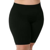 Bermuda Fitness Plus sem Costura Preto Zee Rucci