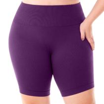 Bermuda Fitness Plus Size Sem Costura Zee Rucci Bermuda Fitness Plus Size Sem Costura Zee Rucci