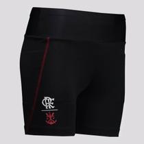 Bermuda Flamengo Viço Feminina Preta