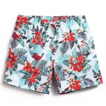 Bermuda floral masculino