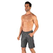 Bermuda Free Ride Poliéster Cabani Sports Estampada Cinza Bermuda Free Ride Poliéster Cabani Sports Estampada Cinza