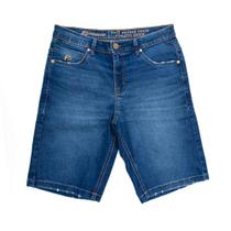 Bermuda Free Surf Walk Jeans Wave Denin Jeans Escuro