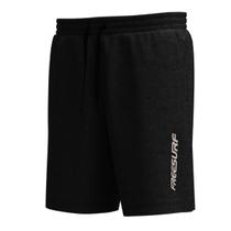 Bermuda Freesurf Moletom Classic Preta Tamanho:GGCor:Preto