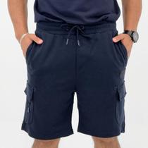 Bermuda Gangster de Moletom Cargo Masculina