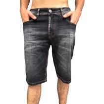 Bermuda Gangster Jeans Masculina Nova Coleção Premium