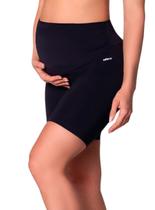 Bermuda Gestante Selene Sport 24836.001 Feminina Fitness Microfibra T. P/GG Bermuda Gestante Selene Sport 24836.001 Feminina Fitness Microfibra T. P/GG