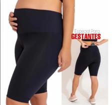 Bermuda Gestante Short Legging Ciclista Roupa Gravida Suplex - Wild Concept