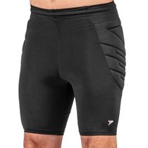Bermuda Goleiro Calção Térmica Poker Compressão Com Proteção Espuma Skill
