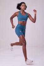 Bermuda grit bossa 15cm verde escuro