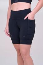 Bermuda Grit Bossa 18cm Ind Authen Preto Blackout