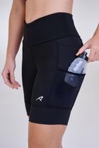 Bermuda Grit Bossa 7 Bolsos 18cm Ind Authen Preto