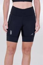 Bermuda Grit Bossa 7 Bolsos 18cm-Preto