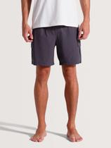 Bermuda Hang Loose Elástico Importada Mess Original Darkgrey