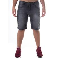 Bermuda Hd Masc Dusky Jeans Slim Preta Bermuda Hd Masc Dusky Jeans Slim Preta