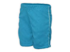 Bermuda Helanca Juvenil Azul Bebê