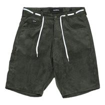 Bermuda Hocks Veludo Via Extra Big Verde