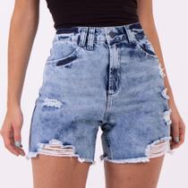 Bermuda Hot Pant Skybeach Destroyed Lady Rock Bermuda Hot Pant Skybeach Destroyed Lady Rock