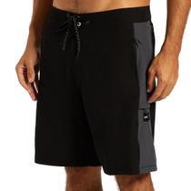Bermuda Hurley Beachside Multi 18" SM26 Masculina Preto Bermuda Hurley Beachside Multi 18" SM26 Masculina Preto