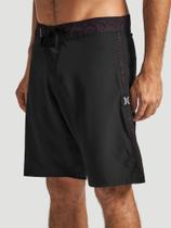 Bermuda Hurley Frequency Stripe Preta Bermuda Hurley Frequency Stripe Preta