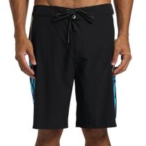 Bermuda Hurley Side Half Letters 19,5" SM26 Masculina Preto Bermuda Hurley Side Half Letters 19,5" SM26 Masculina Preto