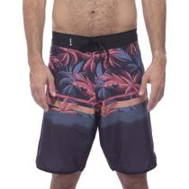 Bermuda Hurley Tropic Night 19,5" Masculina Preto