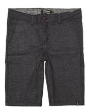 Bermuda infantil bolso faca urdume preto king & joe 4103