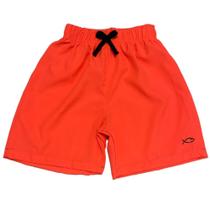 Bermuda Infantil Elastic Tactel com Elastano Menino Moda Praia Tamanhos 04 Até 16 Anos Varias Cores